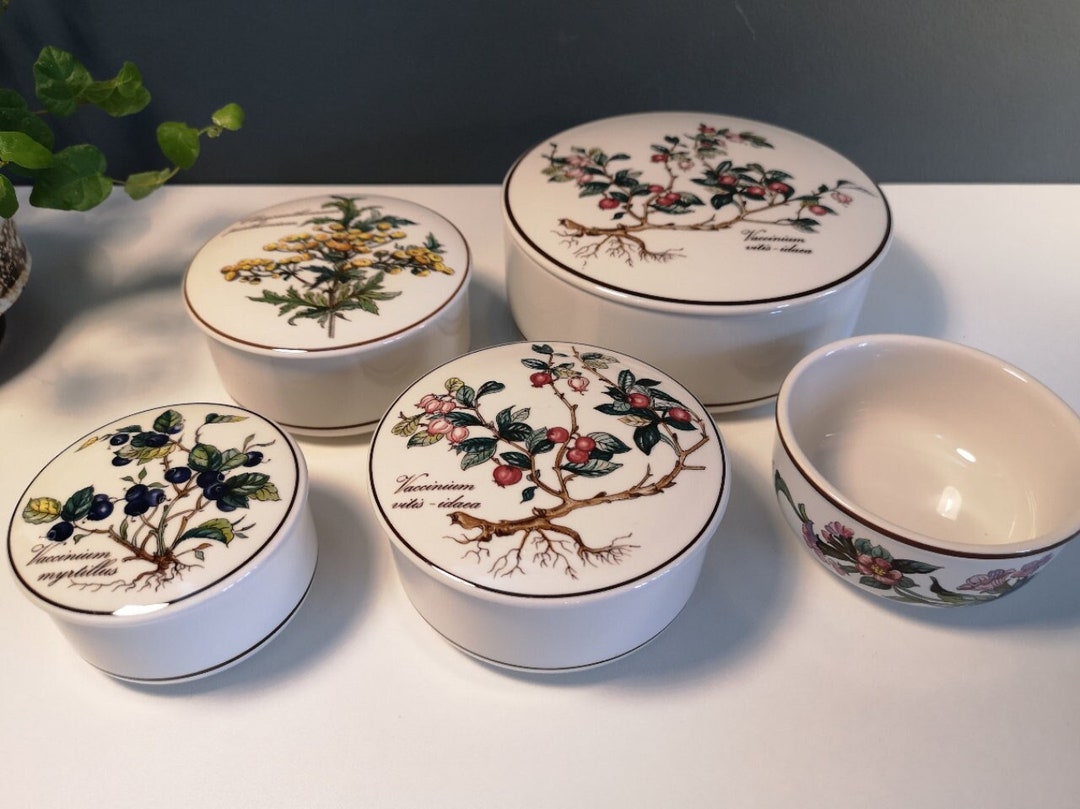 Villeroy & Boch Botanica Trinket Box, Vitro-porcelain With