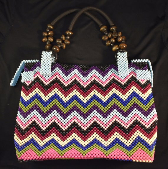 Beaded bag shop etsy
