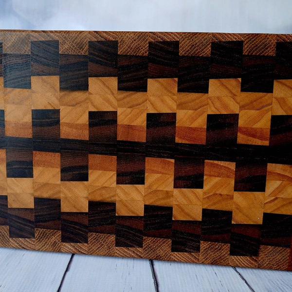 End grain chopping board