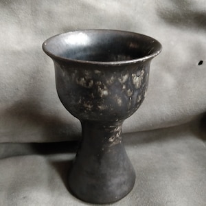 Unterstab pottery Vase, 60s, 70s Brown glazed Vase, east German pottery, West German pottery, wgp