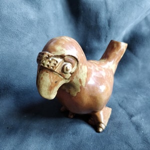 Studio pottery bird