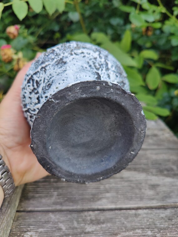 サンマリノの花瓶、60年代のイタリア製陶器の花瓶、真のヴィンテージ