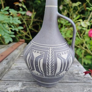 mid century Richard Marschner Keramik Vase, wgp, westdeutsche Keramik, Keramikvase