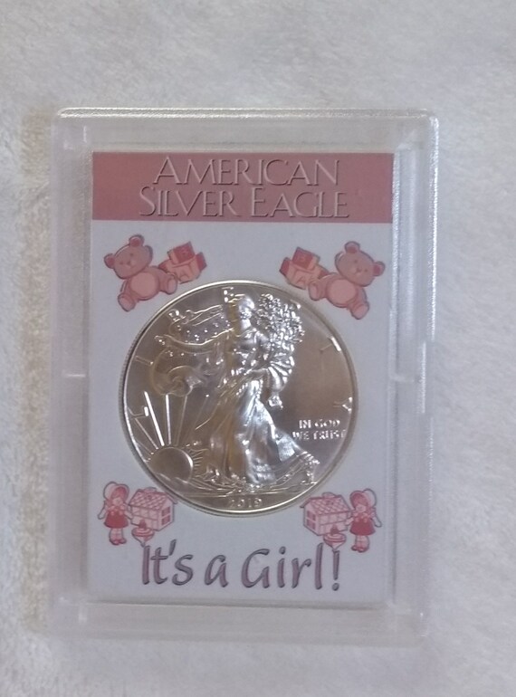 2019 AMERICAN EAGLE 1 oz .999 FINE SILVER COIN BABY/'S 1ST CHRISTMAS
