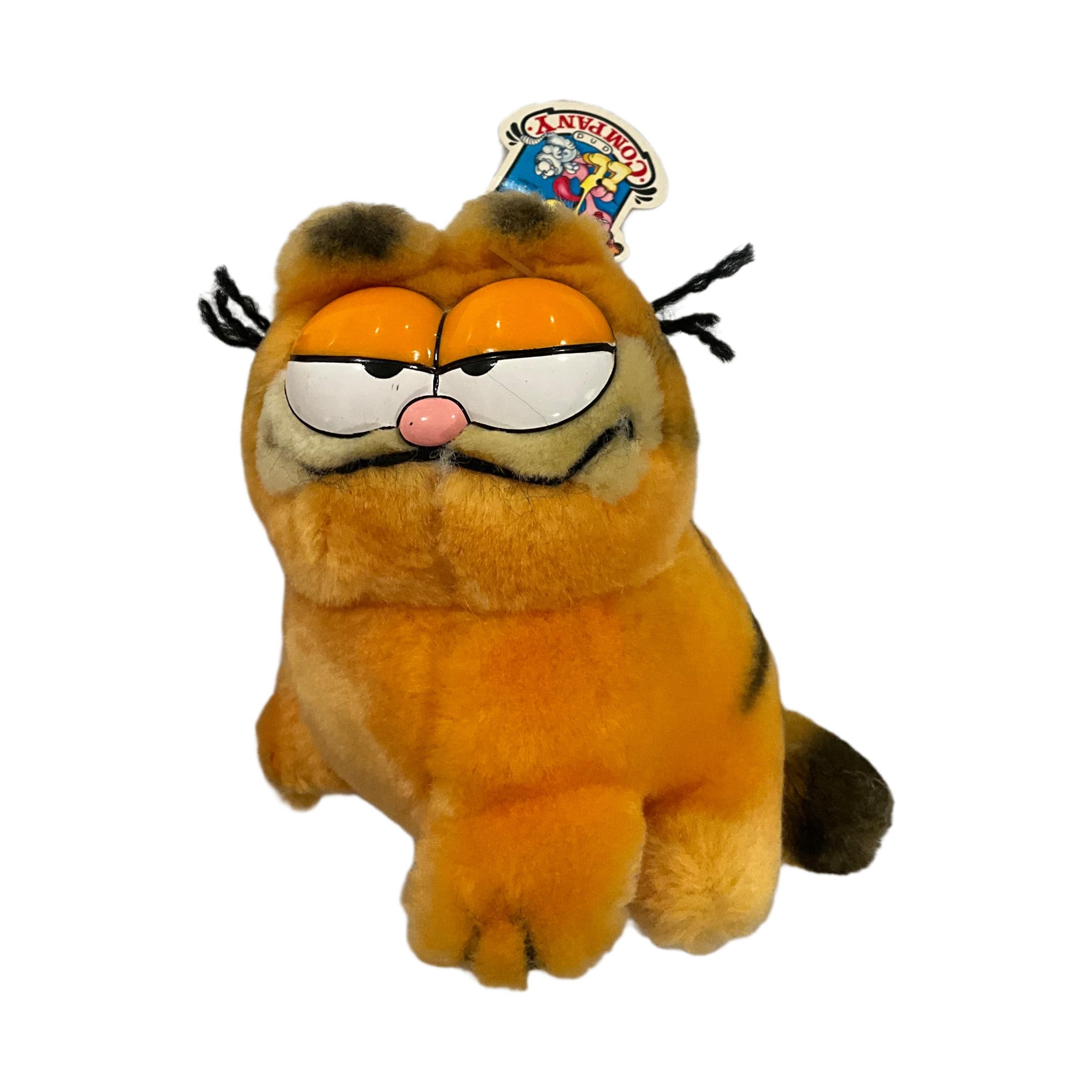 Vintage Garfield Plush Toy ガーフィールド ぬいぐるみ Vintage Garfield Stuffed Animal Sitting. - Etsy