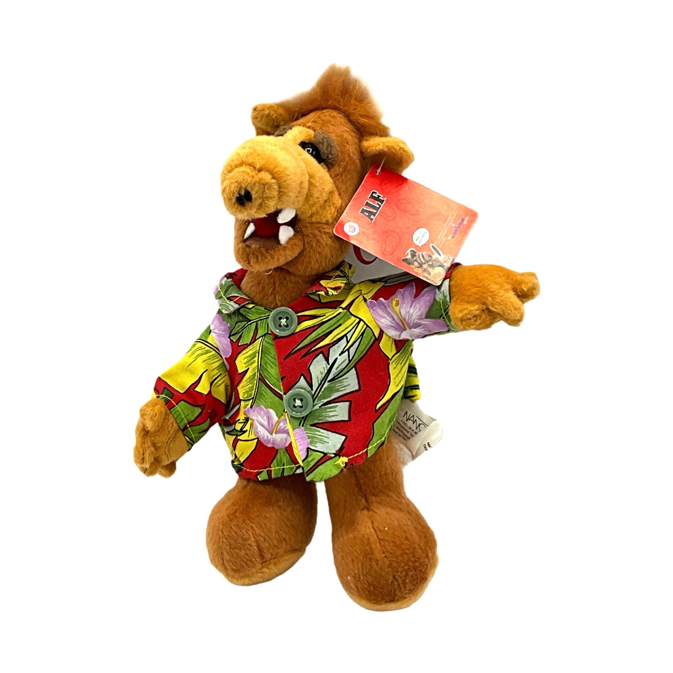 Collectible and Vintage Alf, Alien With Hawaiian Shirt With Tag