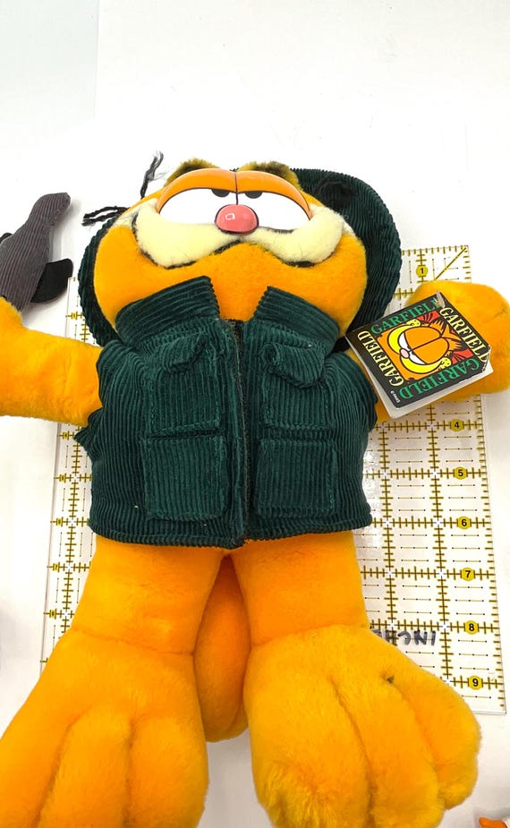 Gorgeous Collectible Vintage Stuff Garfield as a Fisherman. - Etsy