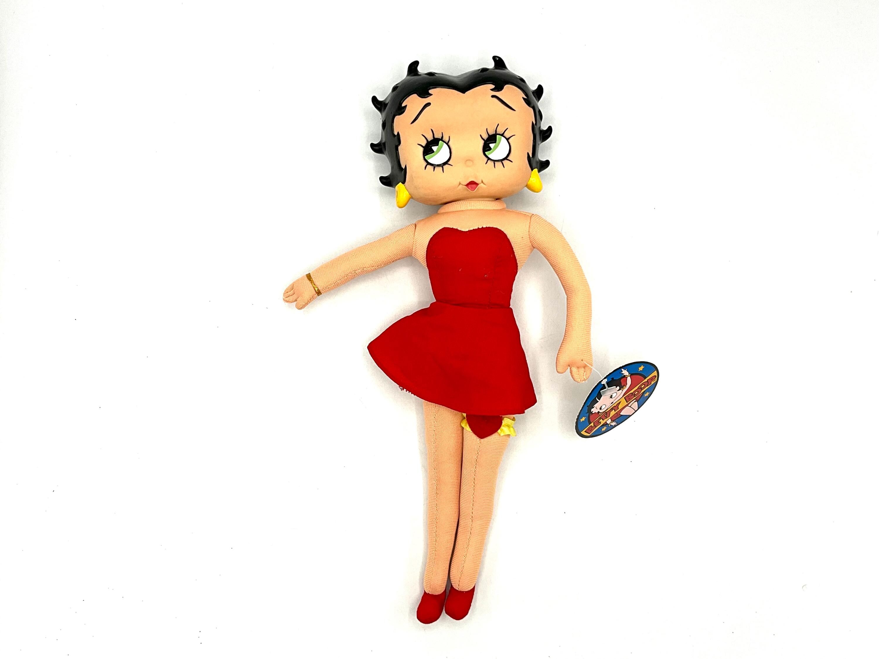 Gorgeous Collectible Betty Boop Stuff Doll but the Head is PVC