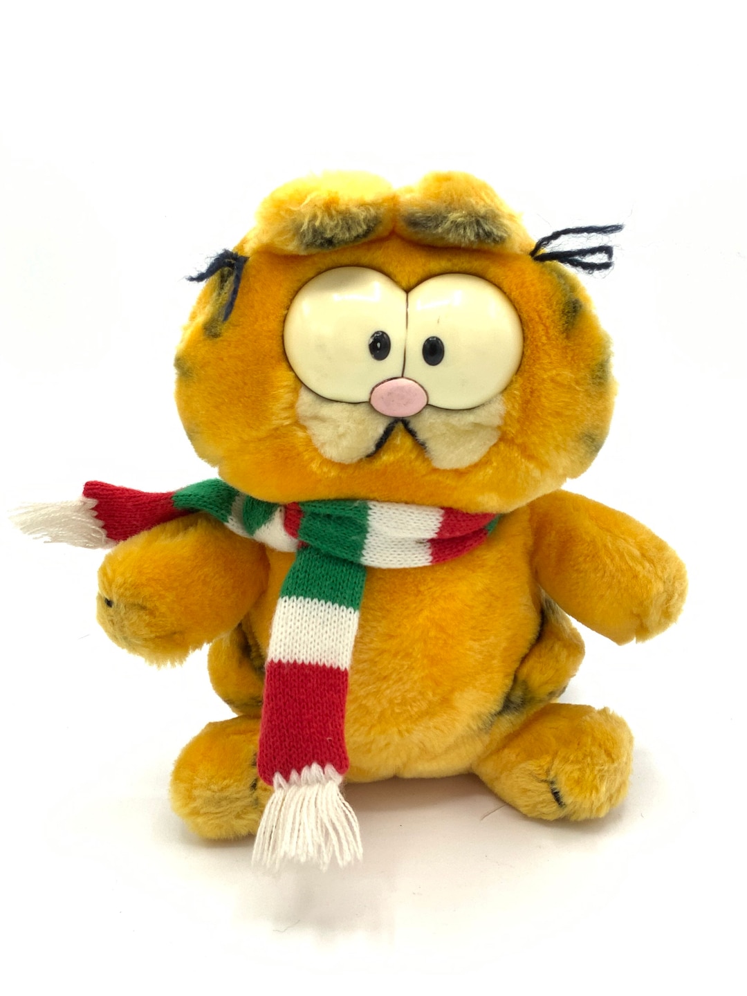Gorgeous Collectible Vintage Stuff Garfield With a Scarf , Push Toy ...