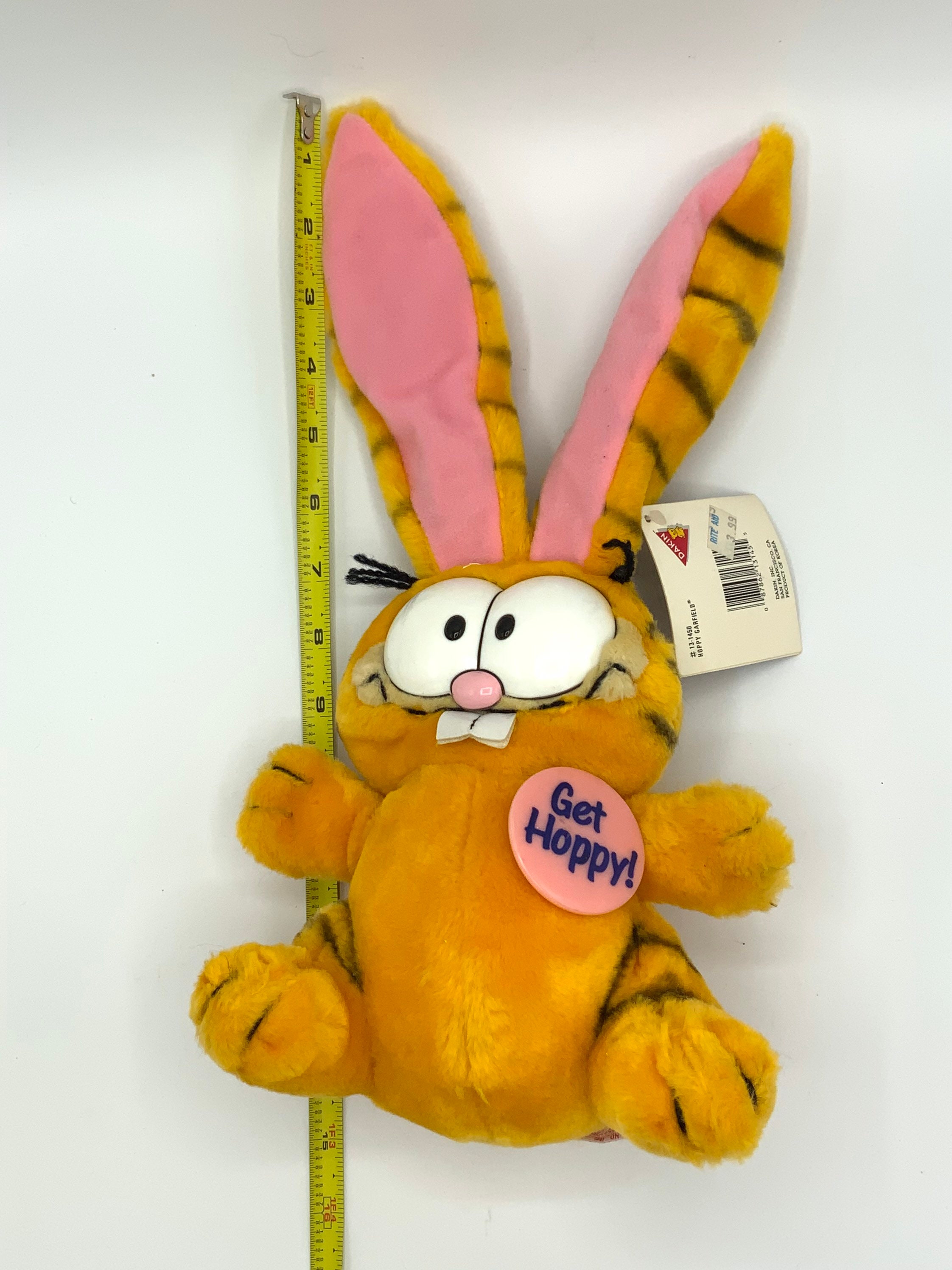 Gorgeous Collectible and Vintage Stuffed Garfield as a Rabbit, - Etsy