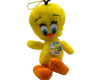 Collectible and Vintage Tweety Plush Stuffed, Bird, Warner Bros