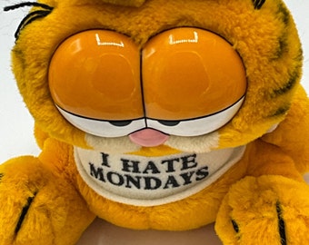 ガーフィールド ぬいぐるみ I HATE MONDAYS ヴィンテージ Gorgeous Collectible and Vintage Garfield I Hate Monday