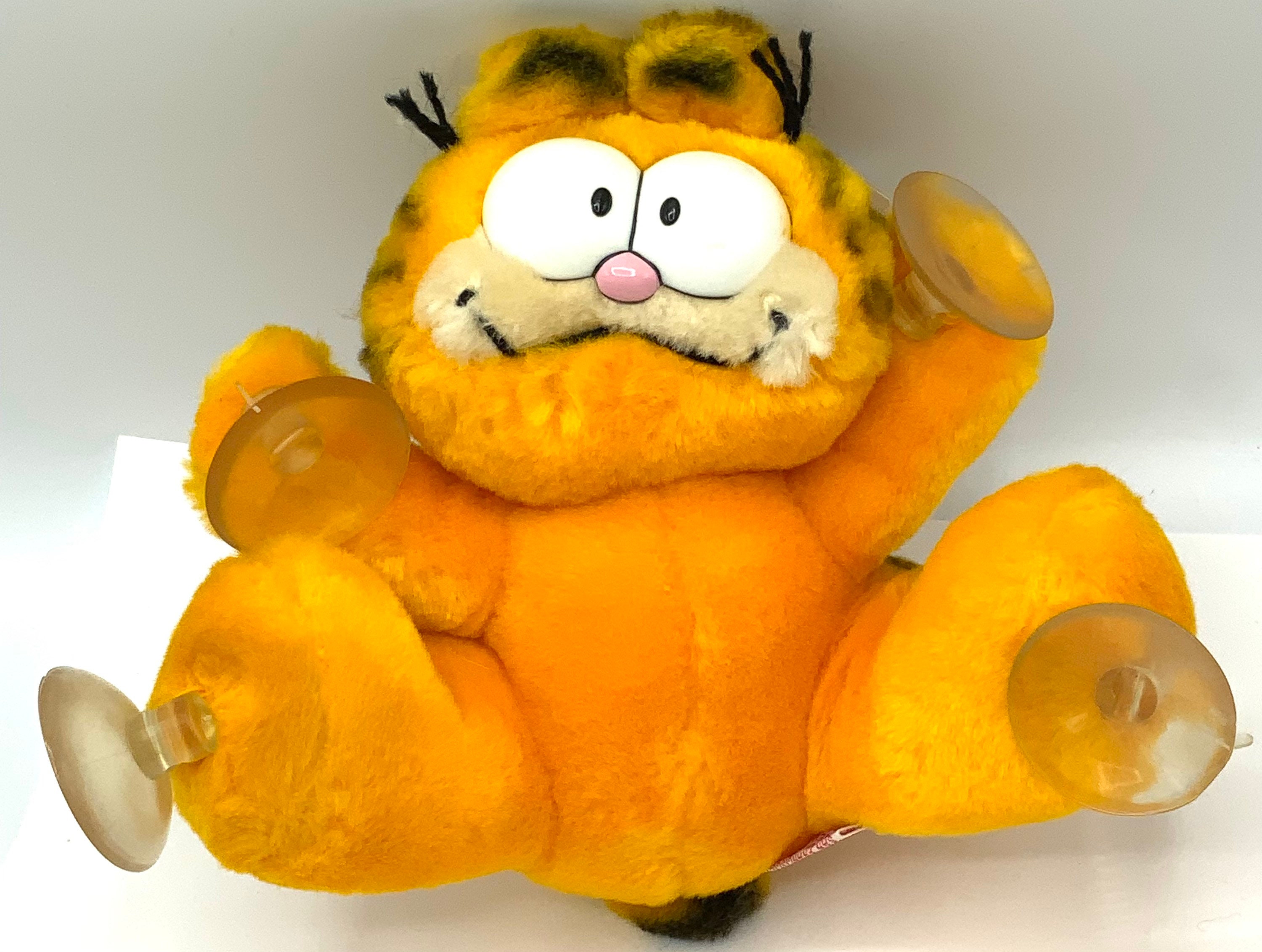 Garfield plush with suction cups sales