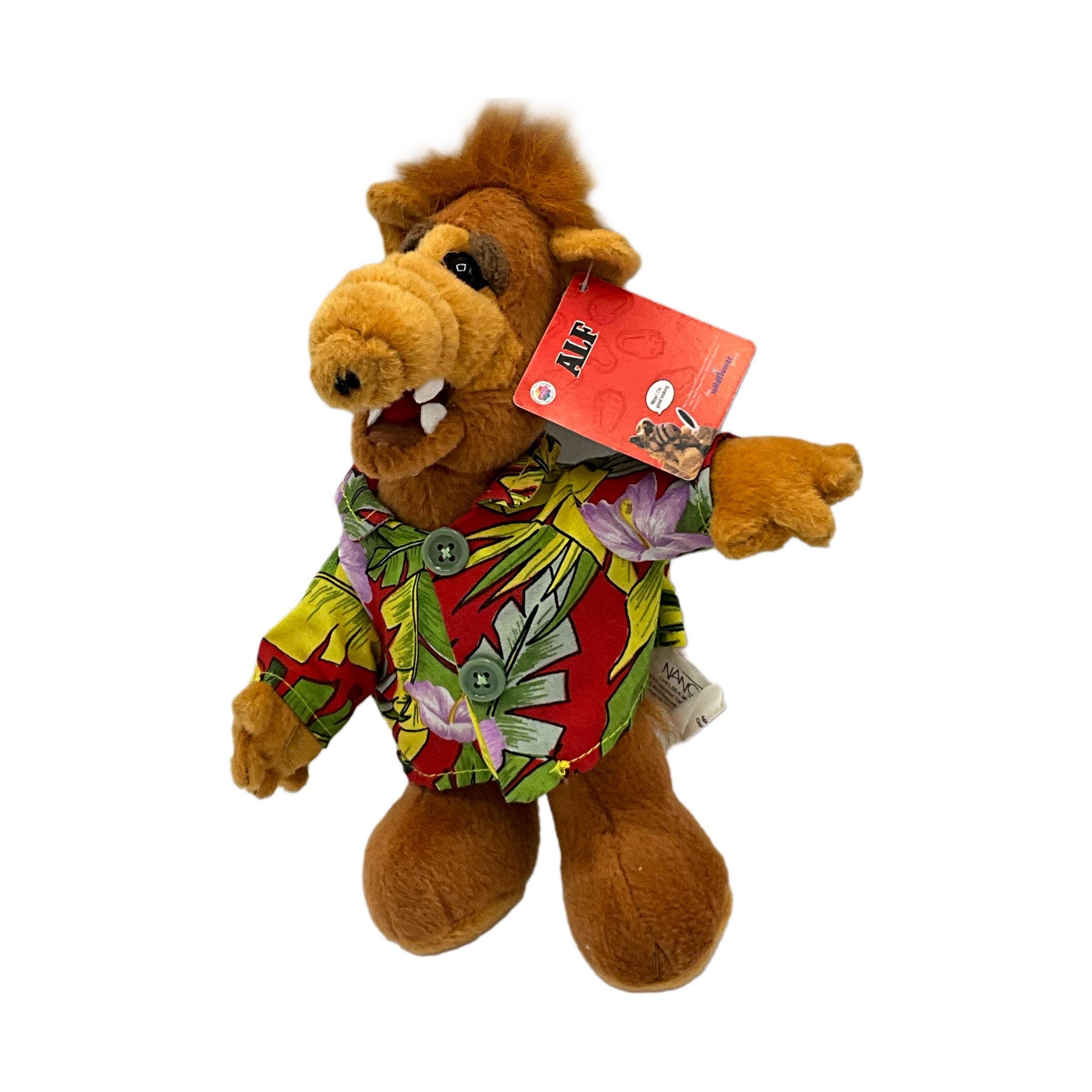 Collectible and Vintage Alf, Alien With Hawaiian Shirt With Tag