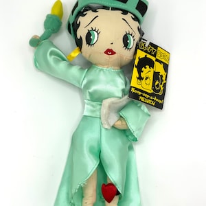 Gorgeous collectible Betty Boop stuffed as Statue of Liberty.