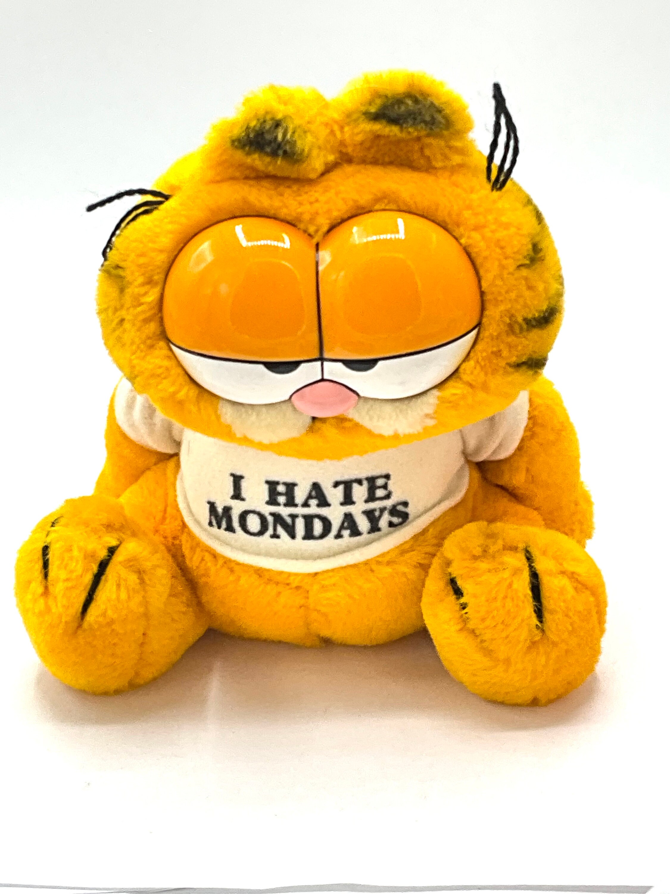ガーフィールド ぬいぐるみ I HATE MONDAYS ヴィンテージ Vintage Garfield I hate Mondays T-Shirt Plush 1978 Stuffed
