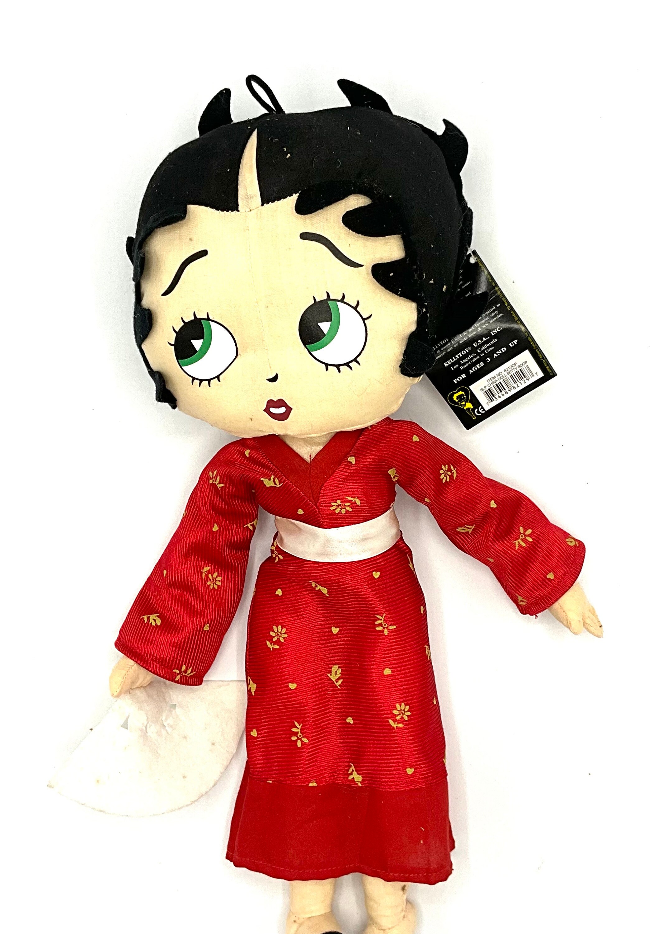 Gorgeous Collectible Betty Boop Stuff Doll, World Travel Japan