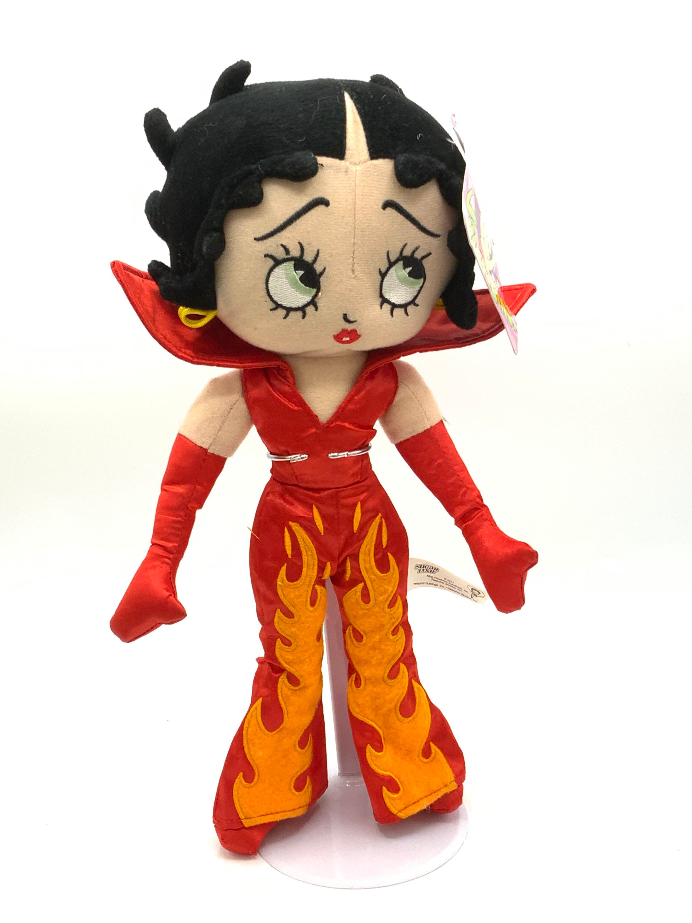 Gorgeous Collectible Betty Boop Stuff Doll With Red and Fire Doll