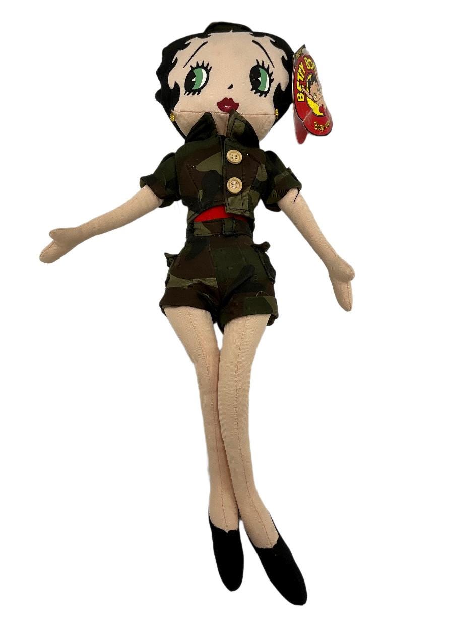 Betty boop　当時物稀少ぬいぐるみ Betty boop 当時物稀少ぬいぐるみ Vintage Betty Boop Kellytoy Plush