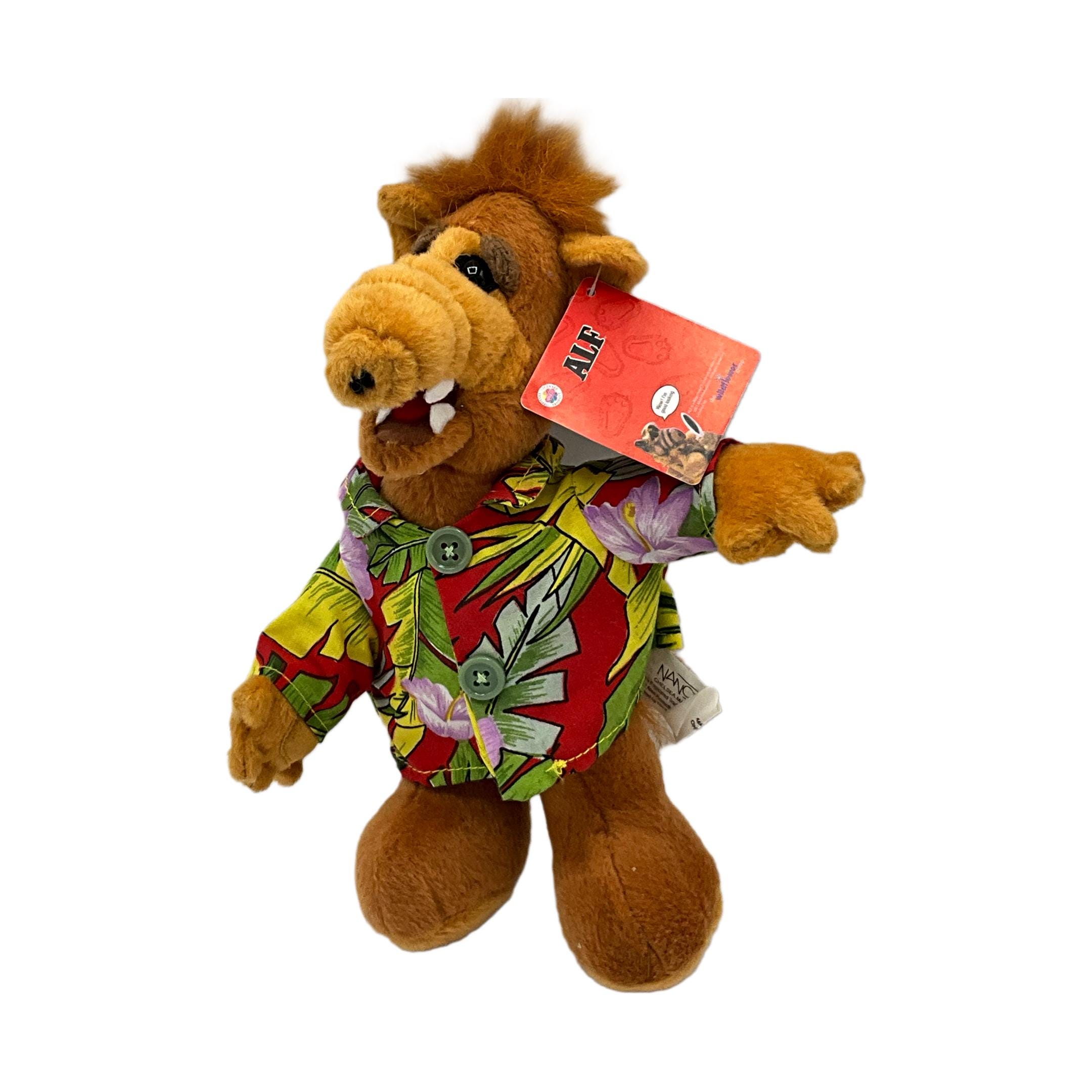 Collectible and Vintage Alf, Alien With Hawaiian Shirt With Tag