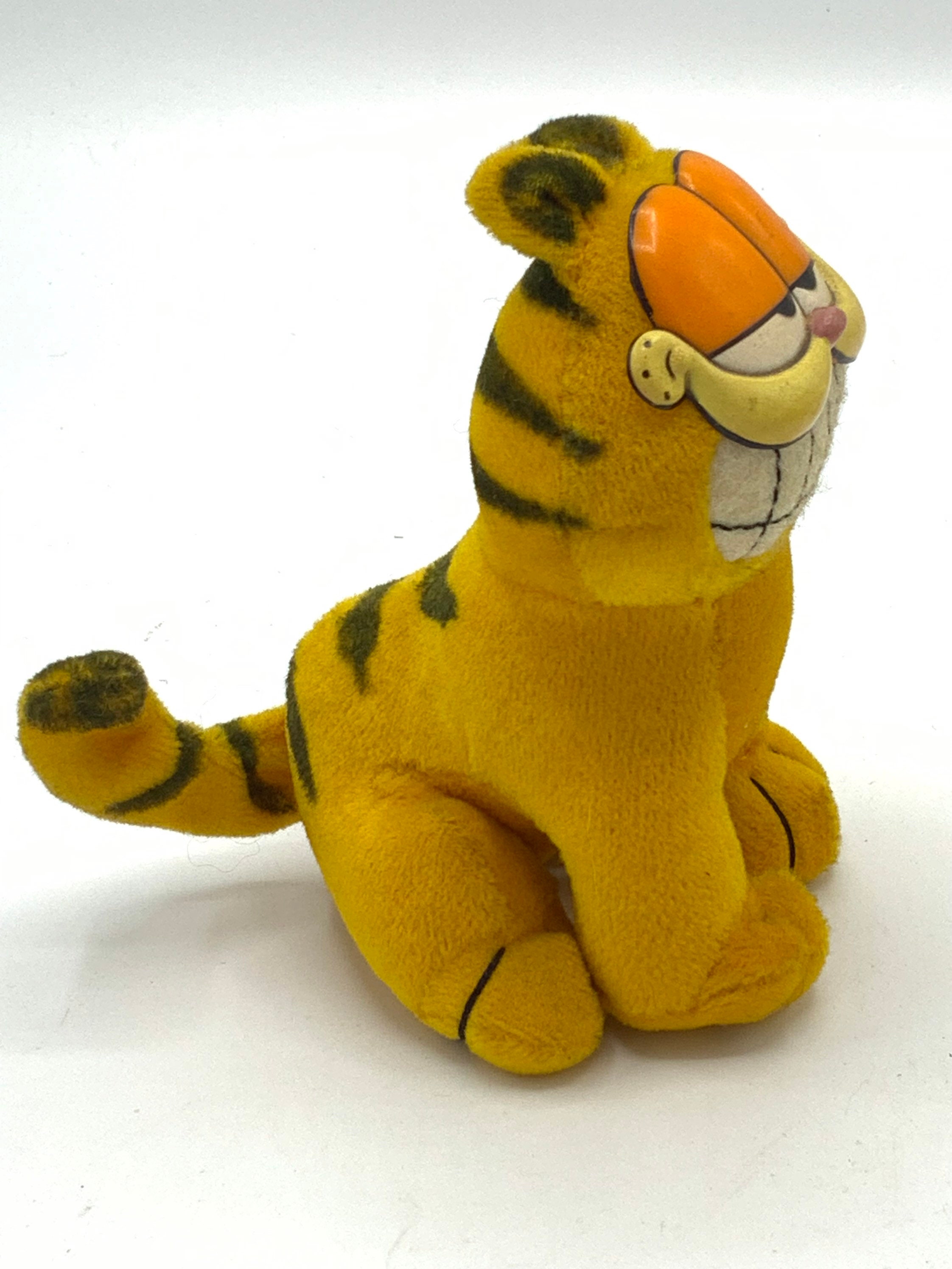 PLNVNVP Peluche Garfield – Poupée Chat Cartoon Orange 25 Cm – Oreiller Doux – Cadeau Anniversaire Noël Pour Enfants Et Fans
