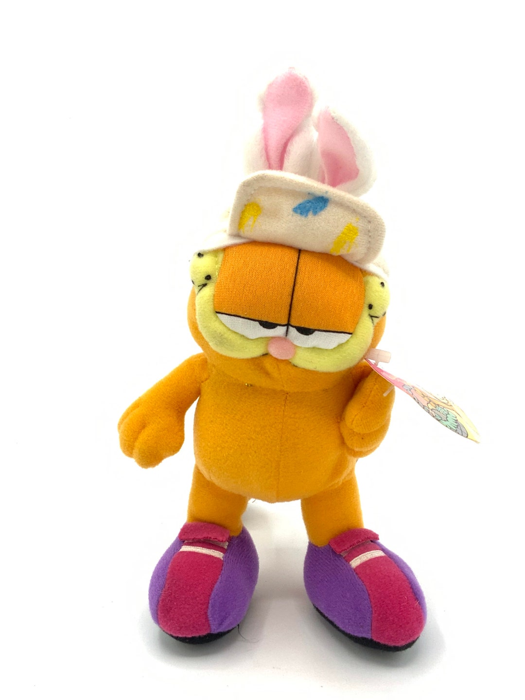 Gorgeous Collectible Vintage Stuff Garfield as a Rabbit, Push Toy ...