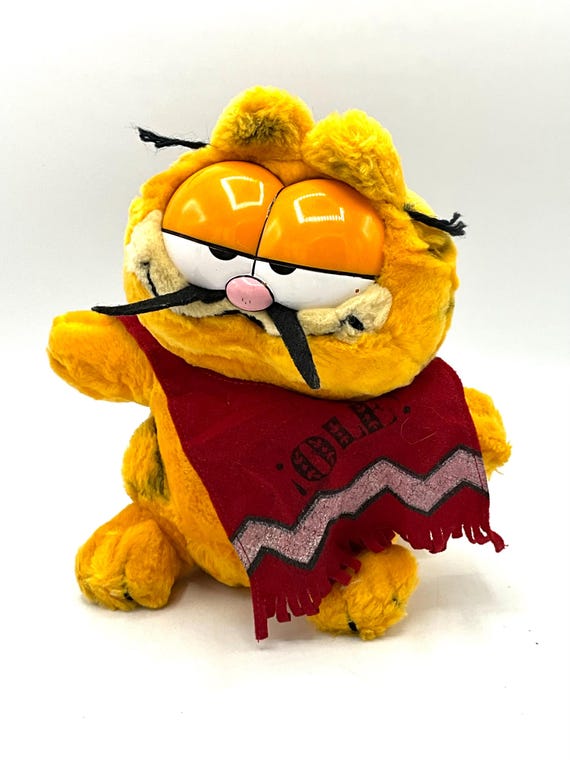 Gorgeous Collectible and Vintage Garfield as a Mariachi Wit Hat