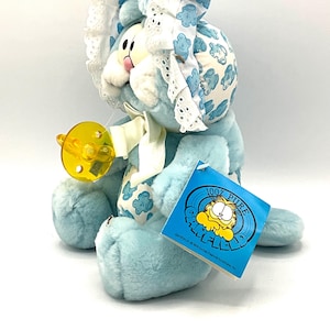 Gorgeous Collectible and Vintage Garfield Cat “baby’, Light Blue ...