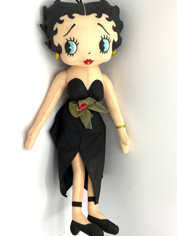Buy Gorgeous Collectible Betty Boop Stuff Doll, 20 Inches Tall. Black Dress.  Online in India - Etsy