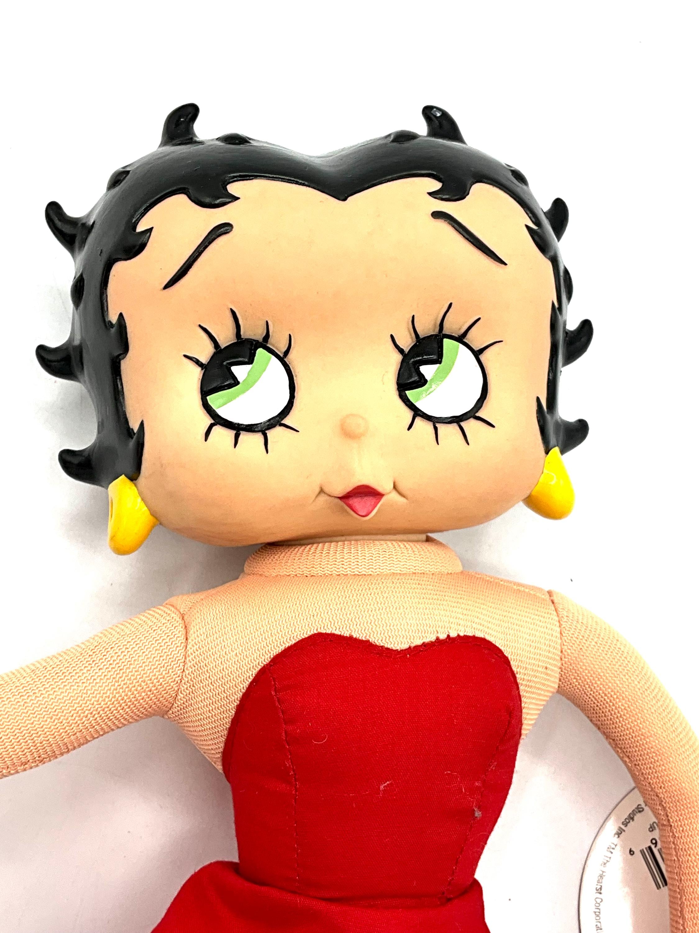 Gorgeous Collectible Betty Boop Stuff Doll but the Head is PVC