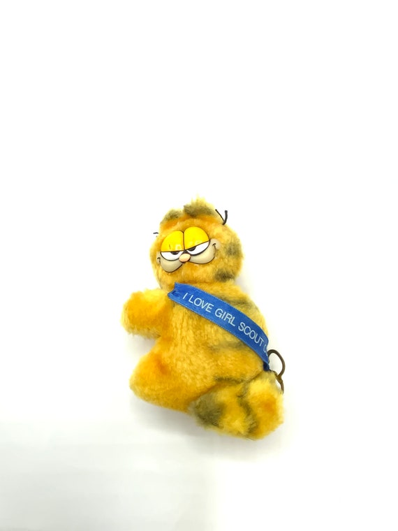 Gorgeous Collectible and Vintage Plush Pencil Clip Garfield Why Me