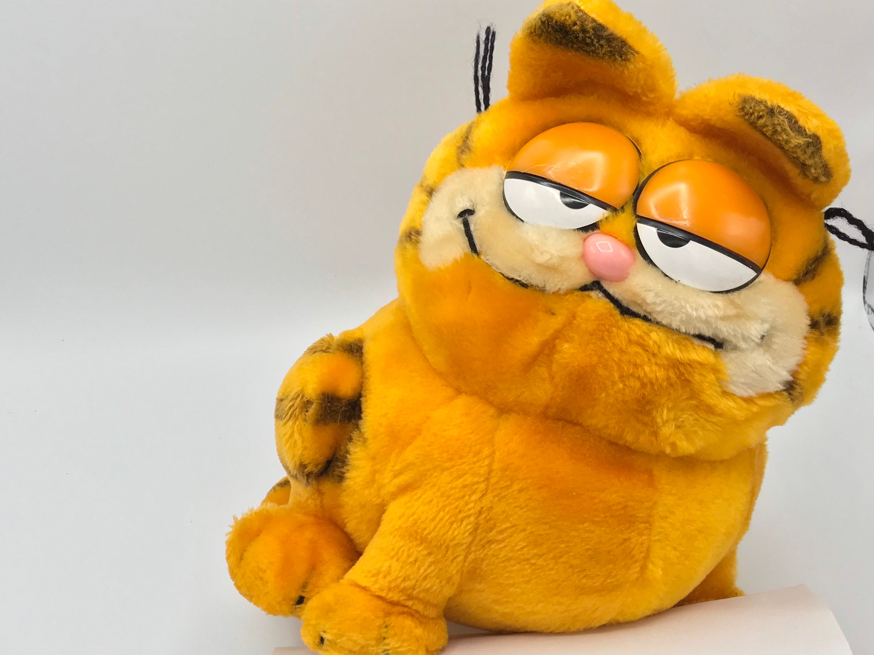 Gorgeous Collectible and Vintage Garfield is Sitting, Stuffed