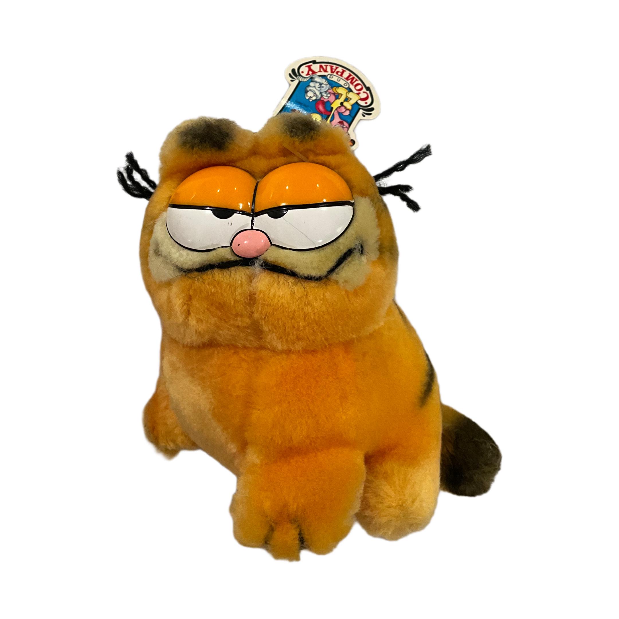 Vintage Garfield Plush Toy ガーフィールド ぬいぐるみ Vintage Garfield Stuffed Animal Sitting. - Etsy