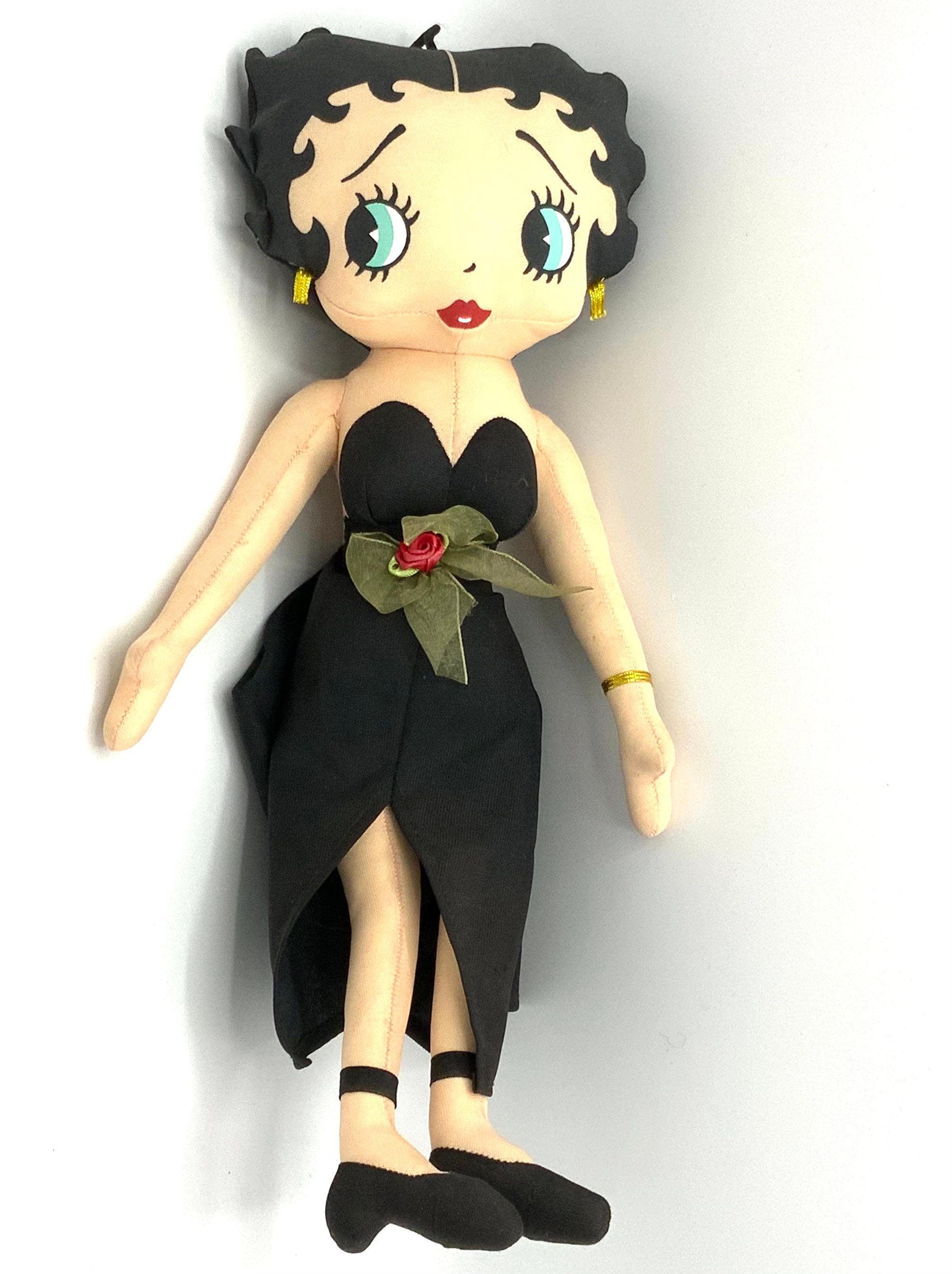 Buy Gorgeous Collectible Betty Boop Stuff Doll, 20 Inches Tall. Black Dress.  Online in India - Etsy