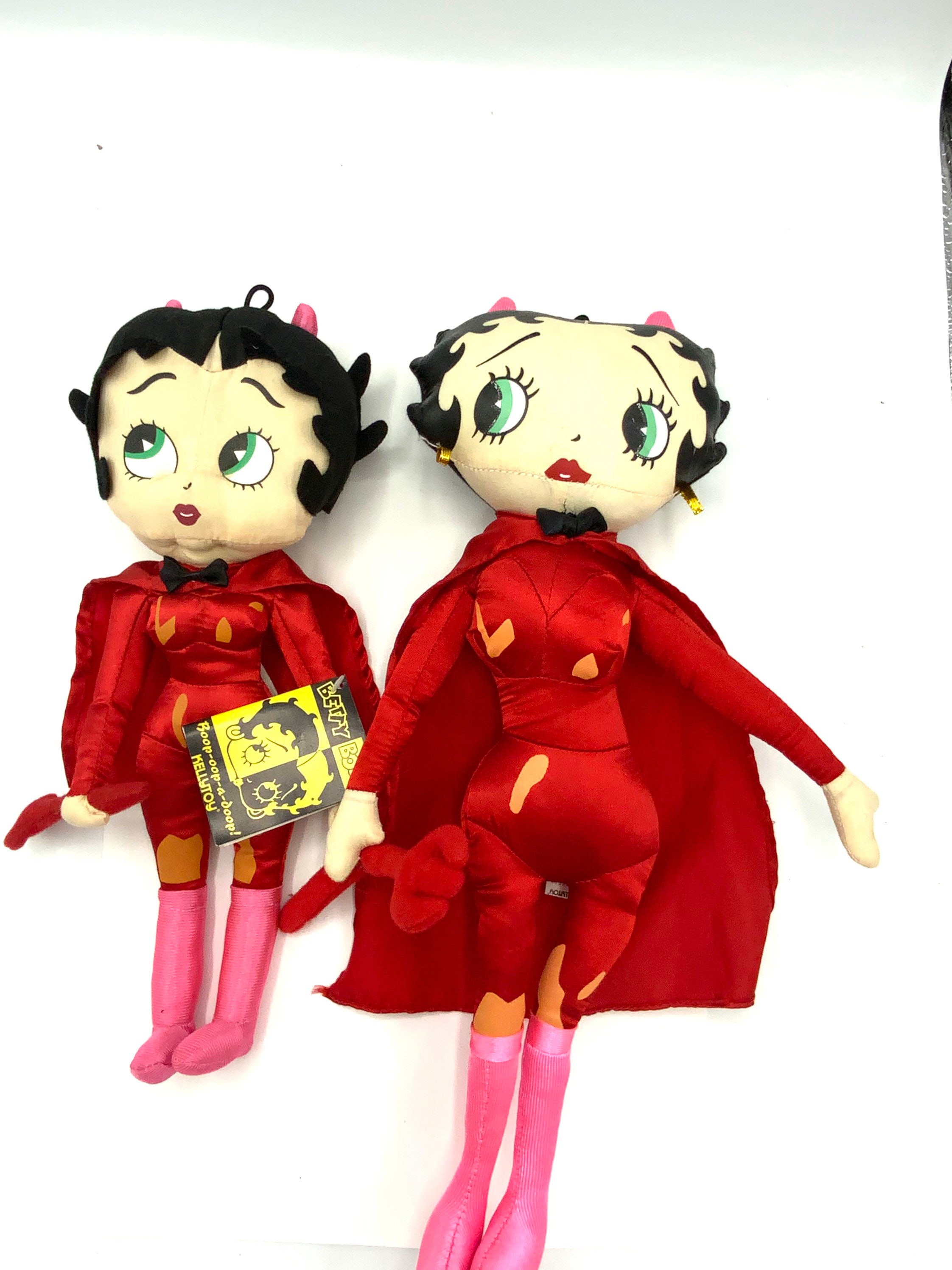 Gorgeous Collectible Betty Boop Devil Stuff Doll With Red Doll
