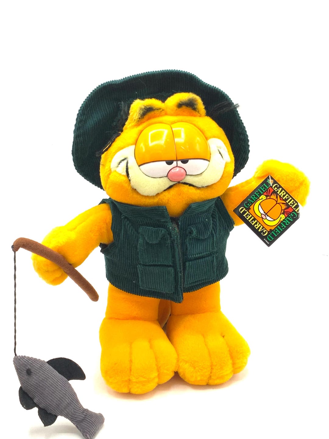 Gorgeous Collectible Vintage Stuff Garfield as a Fisherman. - Etsy