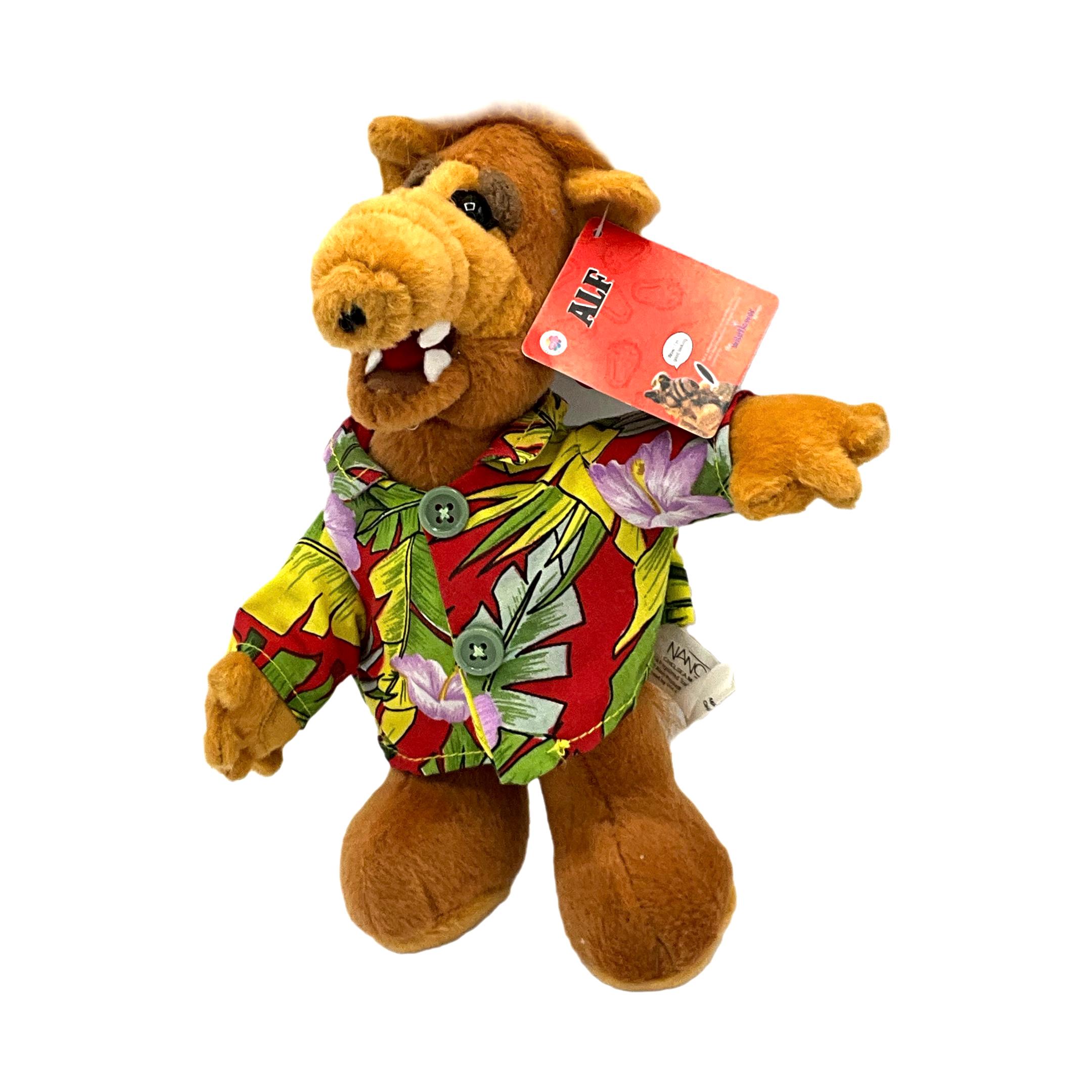 Collectible and Vintage Alf, Alien With Hawaiian Shirt With Tag