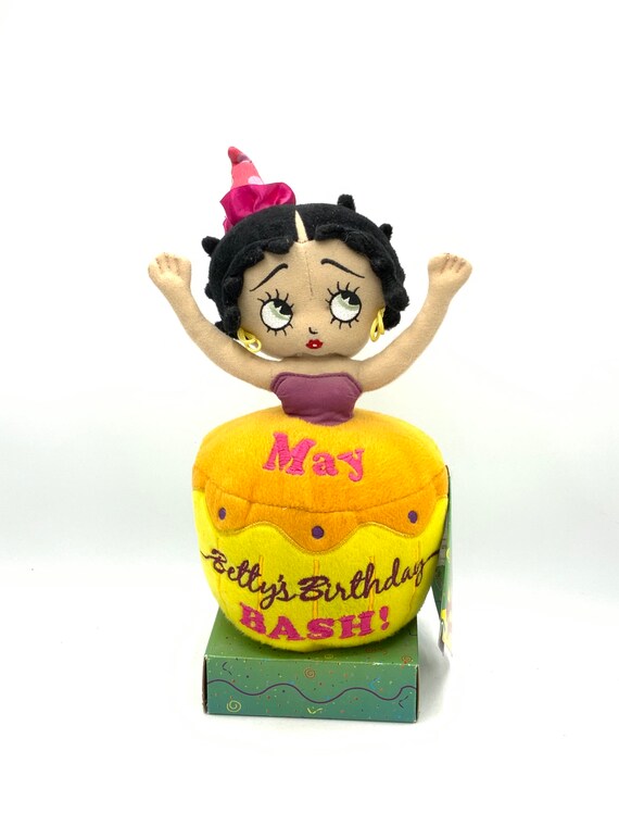 Gorgeous Collectible Betty Boop NWT Birthday Bash Month Cupcake
