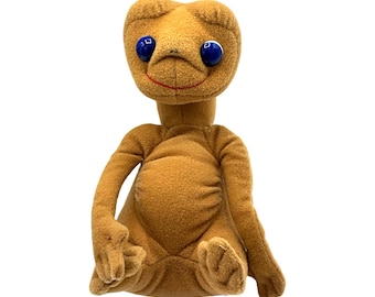 Rare 90s E.T. the Extraterrestrial Alien Stuffed Plush Toy New