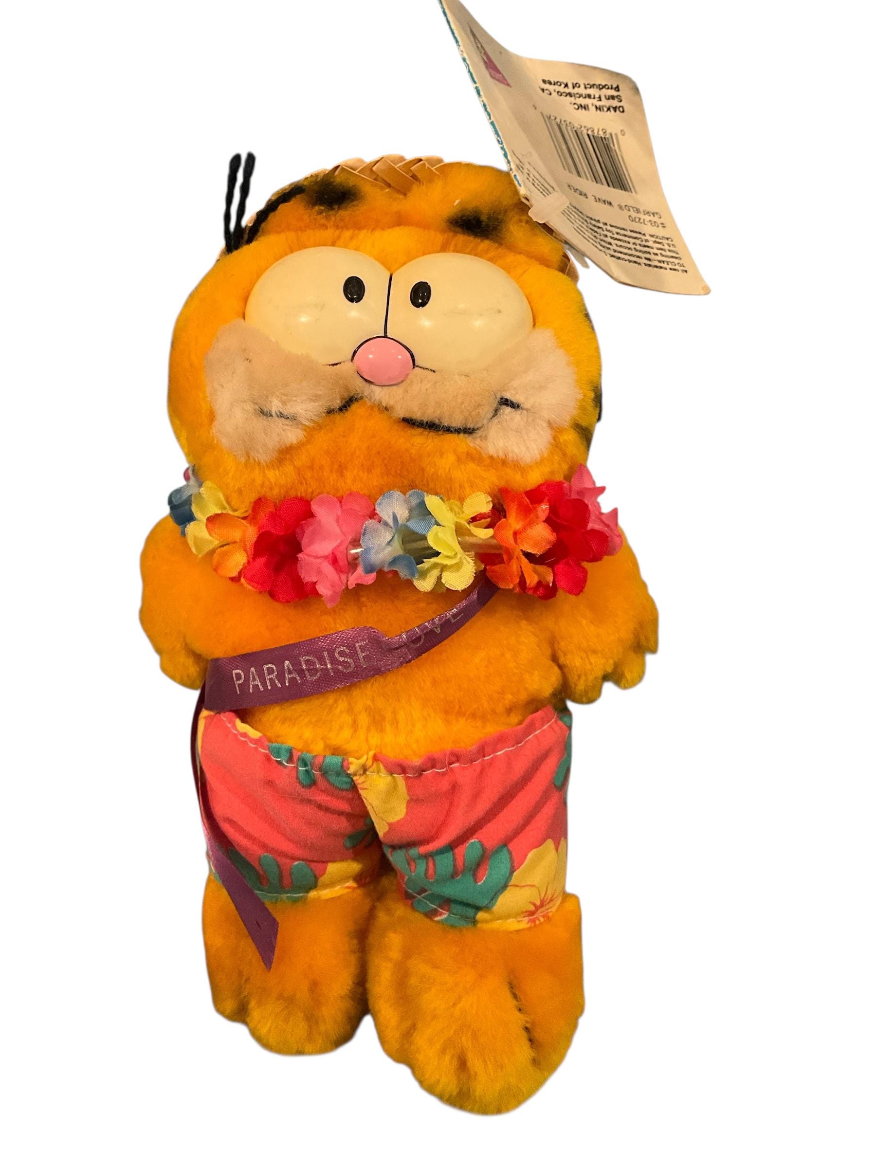 Garfield Vintage Hawaii Stuffed Plush and Collectible Gorgeous
