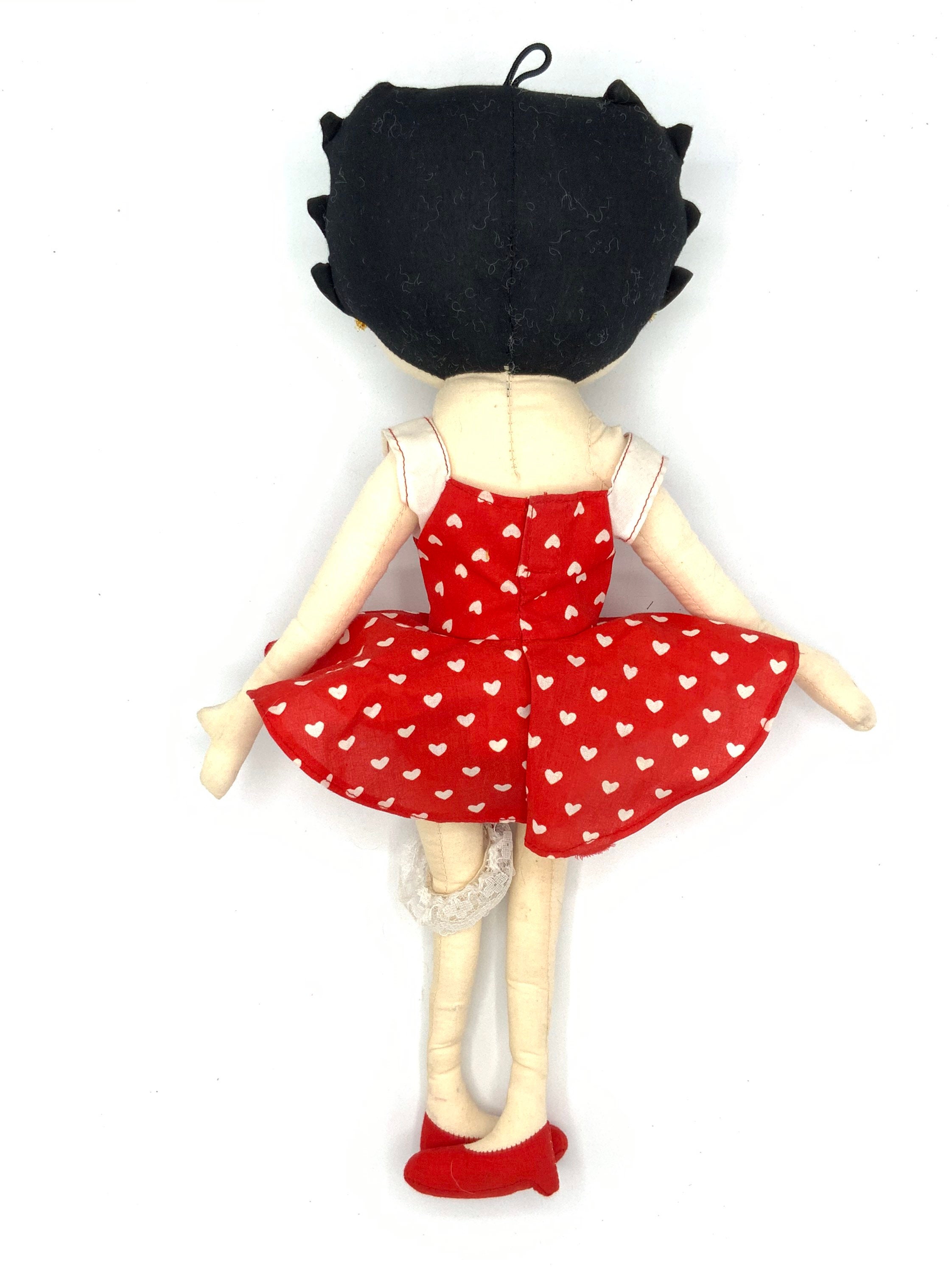 Gorgeous Collectible Betty Boop Stuff Doll. Red Dress and