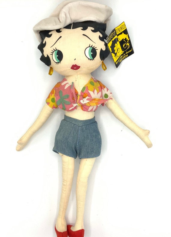 Gorgeous Collectible Betty Boop Doll With Shorts and Hat Uniform