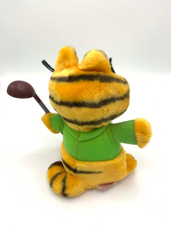 Gorgeous Collectible and Vintage Garfield is Playing Golf Stuffed