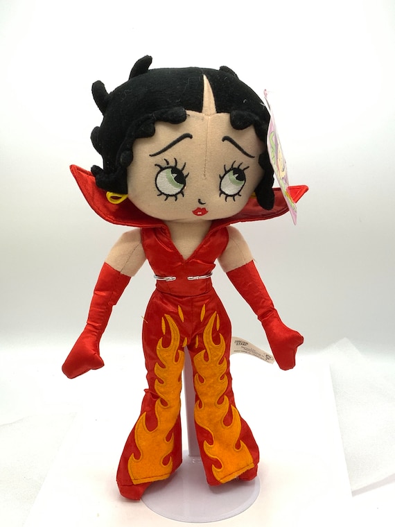 Gorgeous Collectible Betty Boop Stuff Doll With Red and Fire Doll