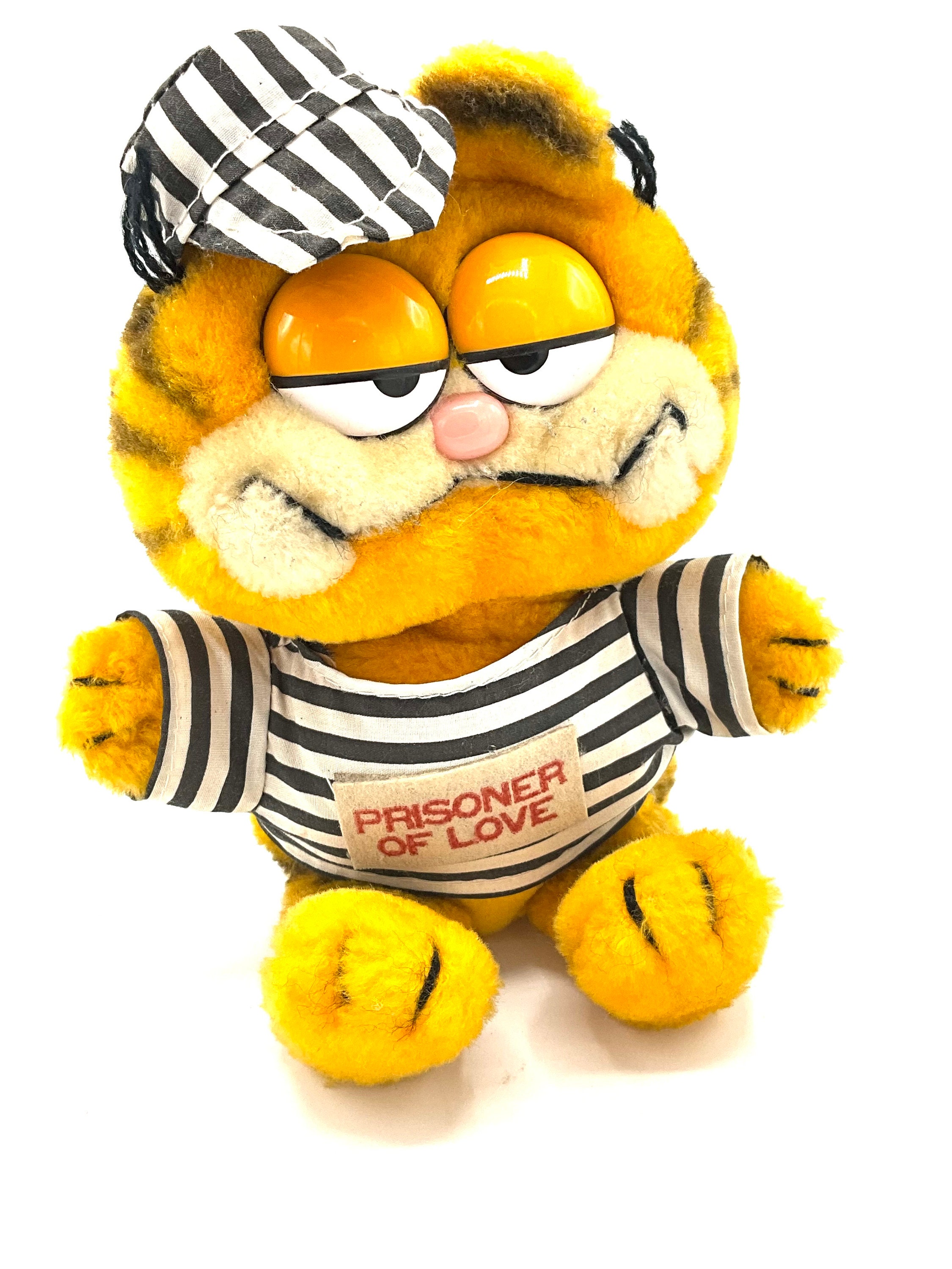 Gorgeous Collectible Vintage Rear Stuffed Garfield Prisoner of