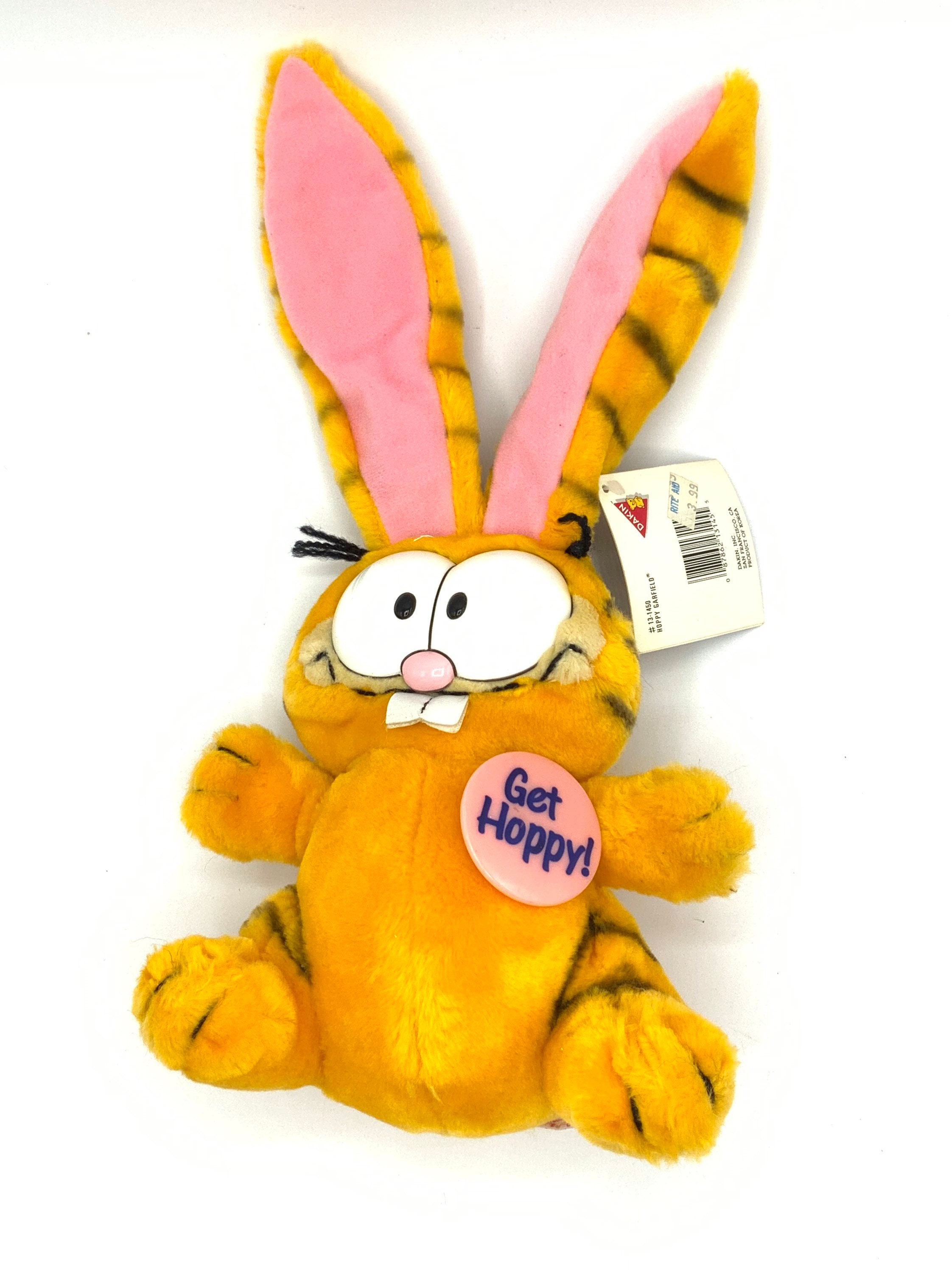 Gorgeous Collectible and Vintage Stuffed Garfield as a Rabbit, - Etsy
