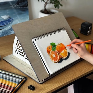Personalized Drawing Board, portable easel, wooden easel, table easel, painting easel, drawing table, gift for the artist!