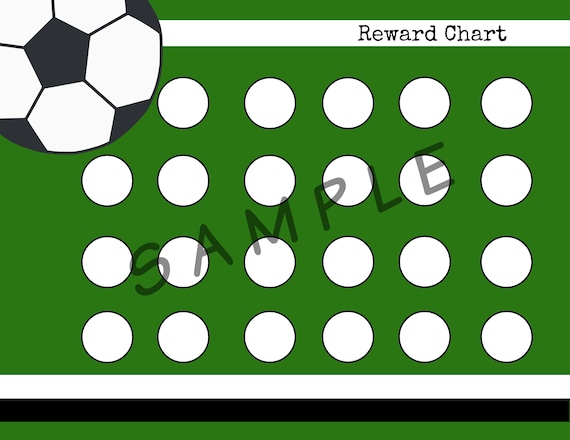 Football Sticker Chart