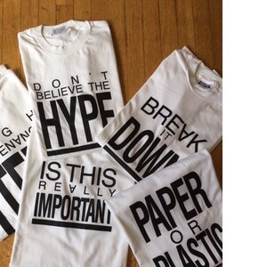 Statement T-Shirts: Political Statements, Slogan T- Shirt, Fashion T-Shirt, Short Sleeve