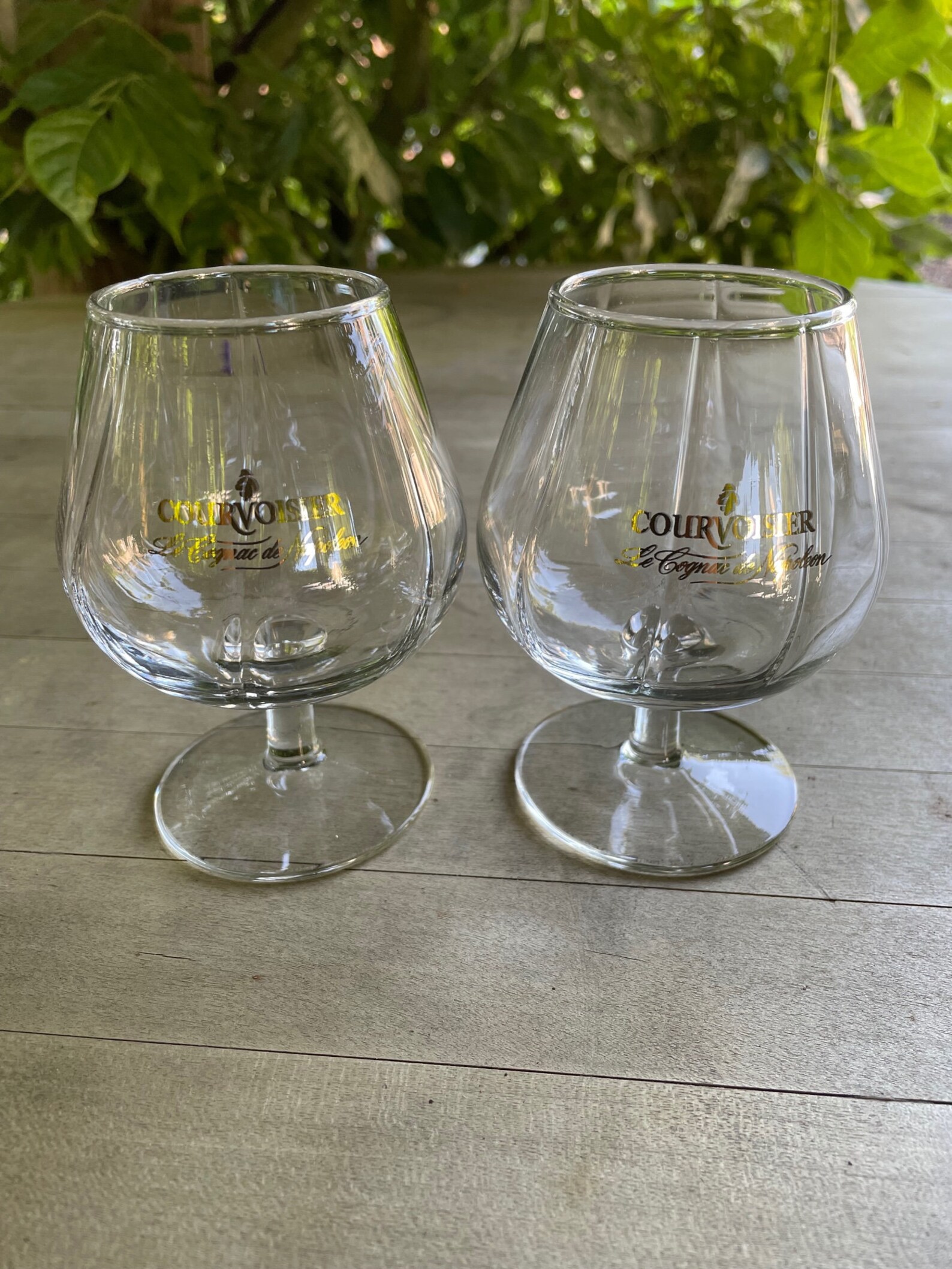 Vintage Courvoisier Cognac Glasses/brandy Glasses/liquor Etsy